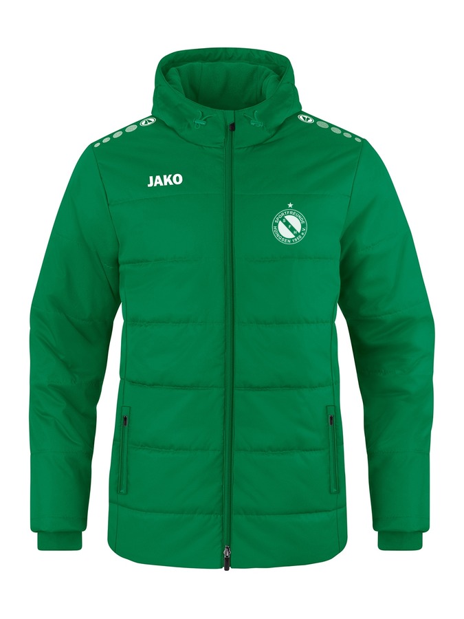 Jako Coachjacke Team mit Kapuze