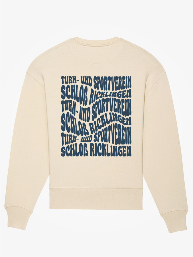 Oversized Sweater Wavy Herren