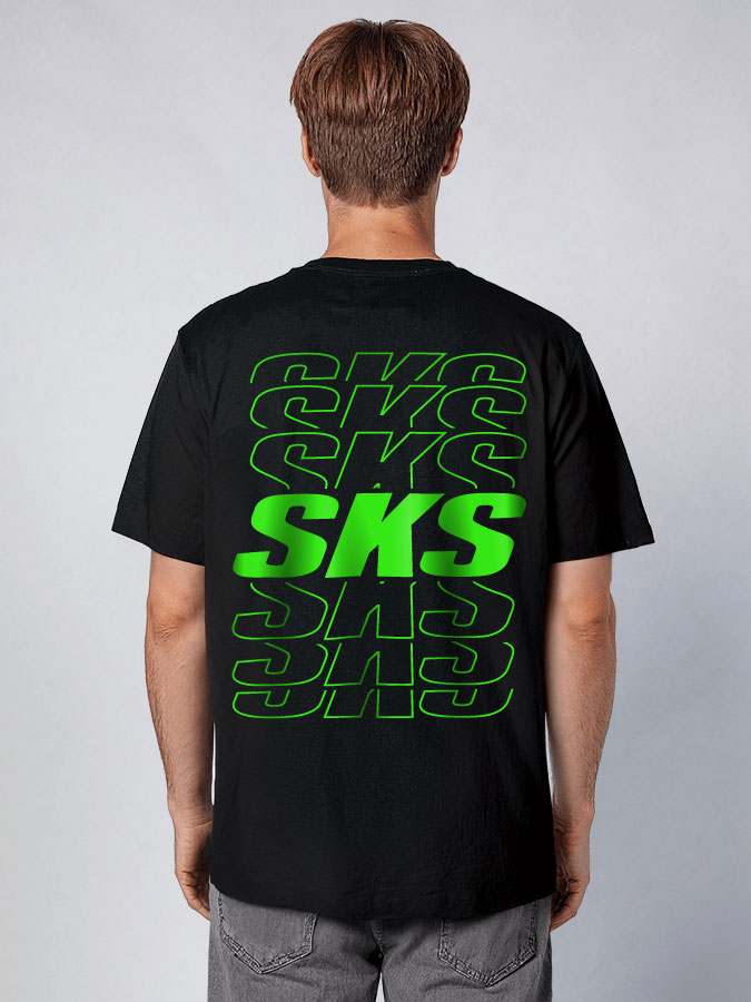 Oversized Shirt Neon Herren