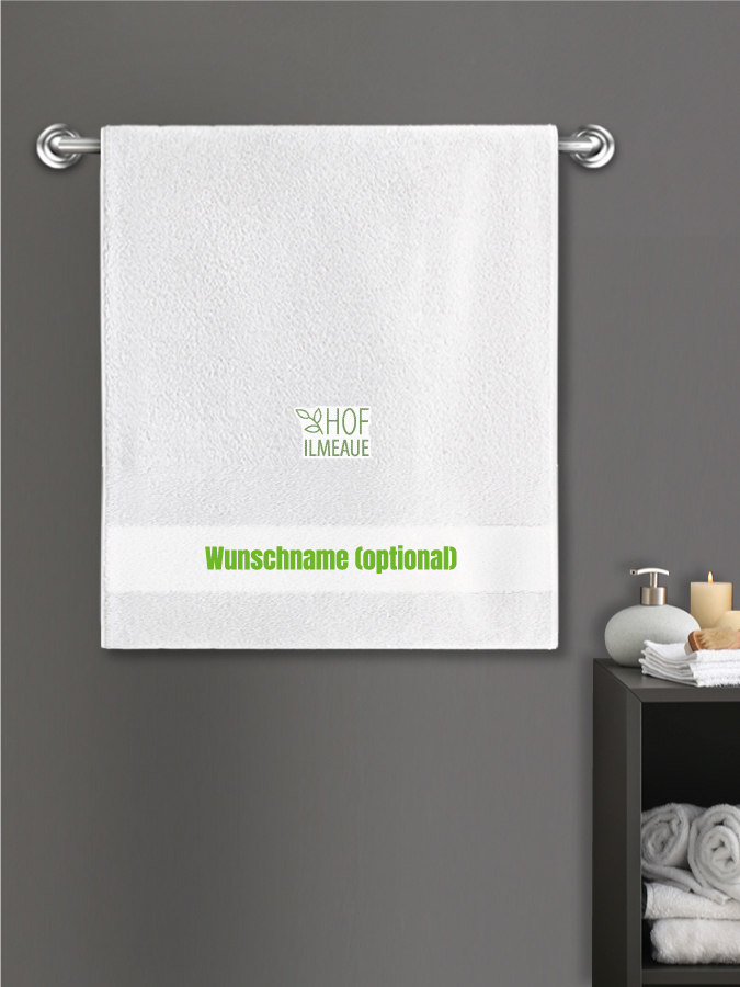 Badehandtuch Team Sticklogo