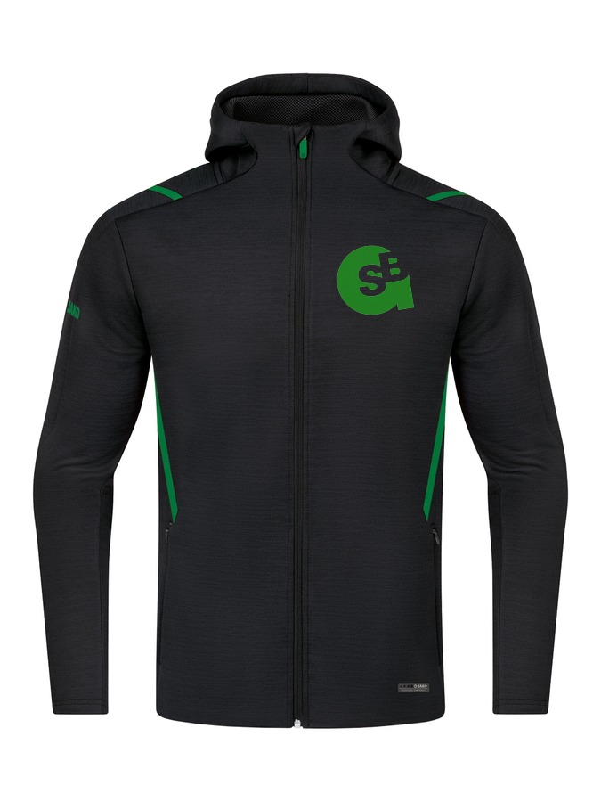 Jako Freizeitjacke Challenge mit Kapuze