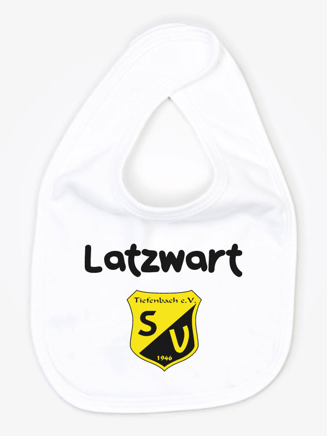 Babylätzchen Latzwart