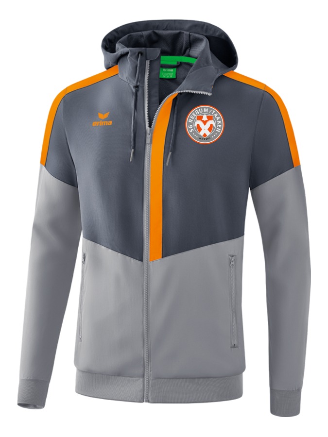 Erima Squad Tracktop Jacke mit Kapuze