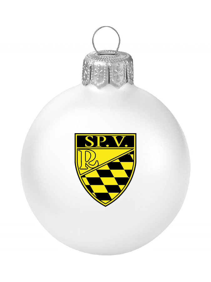 Weihnachtskugel Logo 8cm