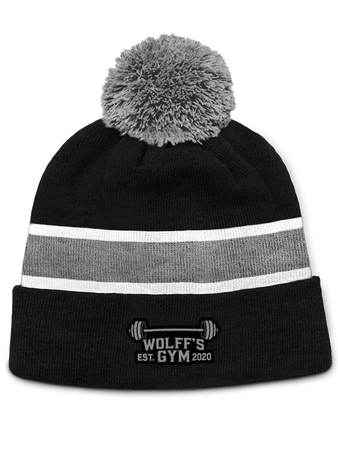 Bommelmütze Sticklogo