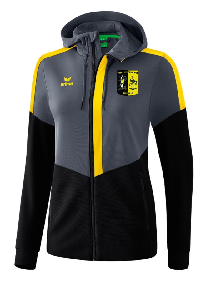 Erima Squad Trainingsjacke mit Kapuze Damen