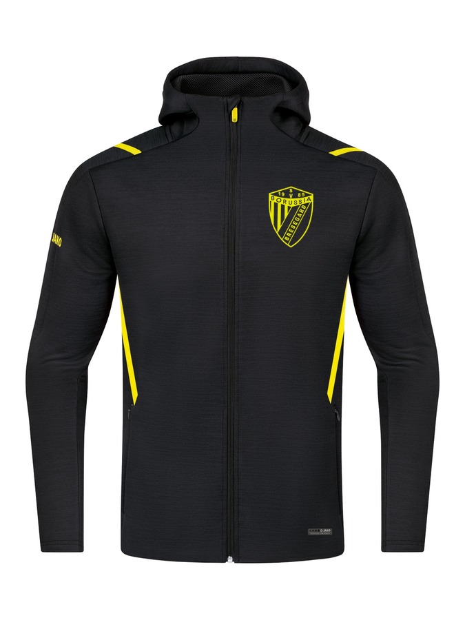 Jako Freizeitjacke Challenge mit Kapuze