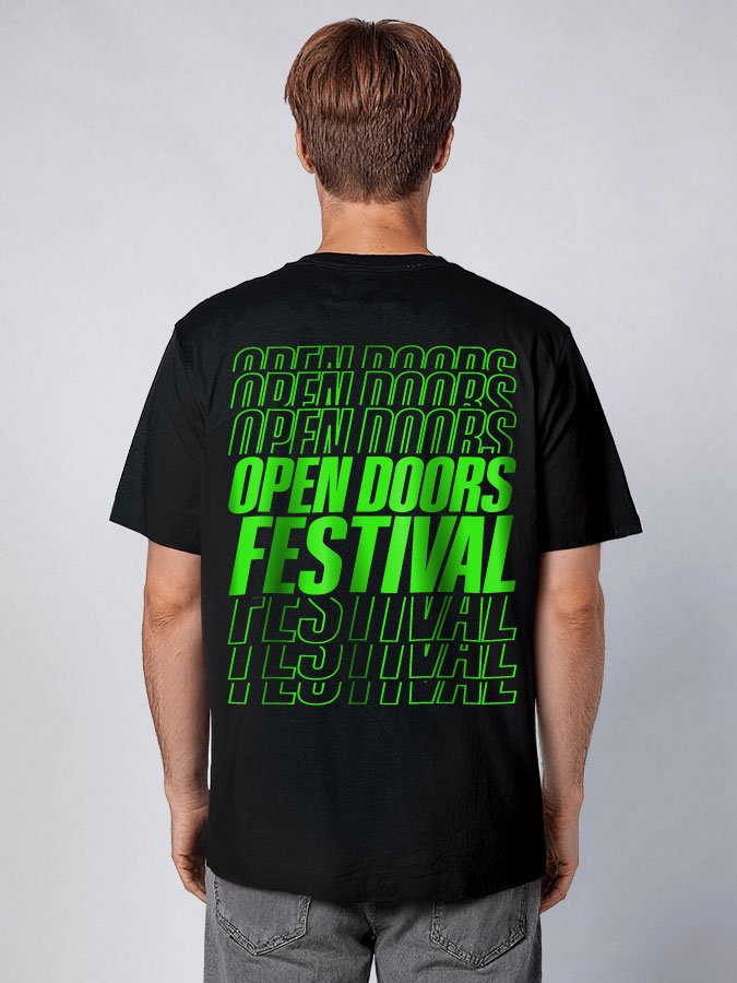 Oversized Shirt Neon Herren