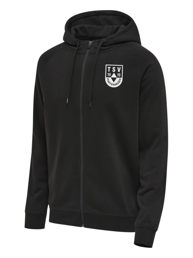 Hummel Red Classic Zip Hoodie