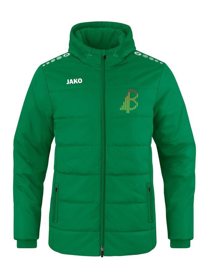 Jako Coachjacke Team mit Kapuze
