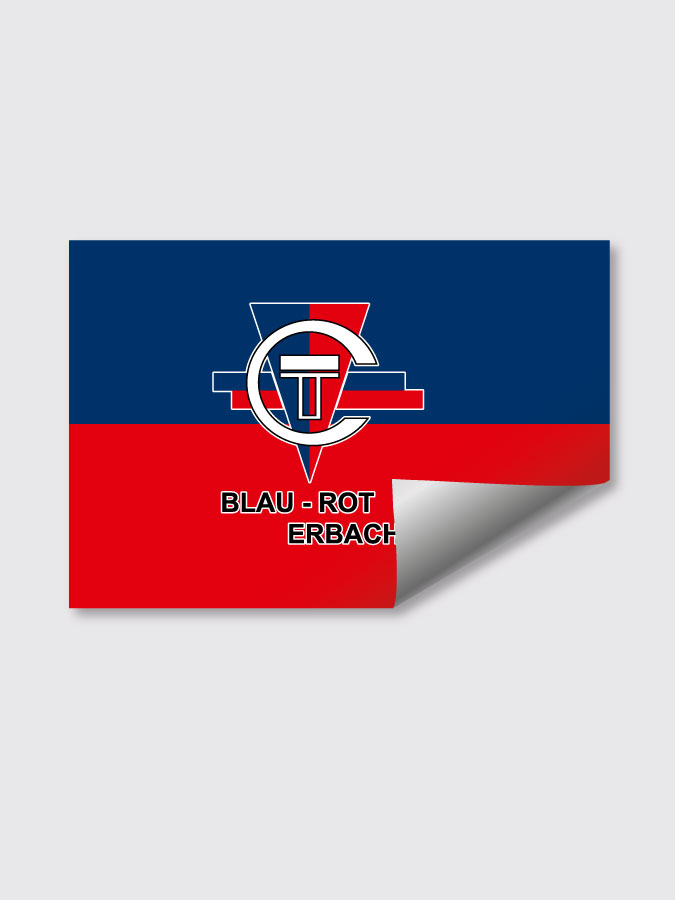 Aufkleber DIN A7 Logo