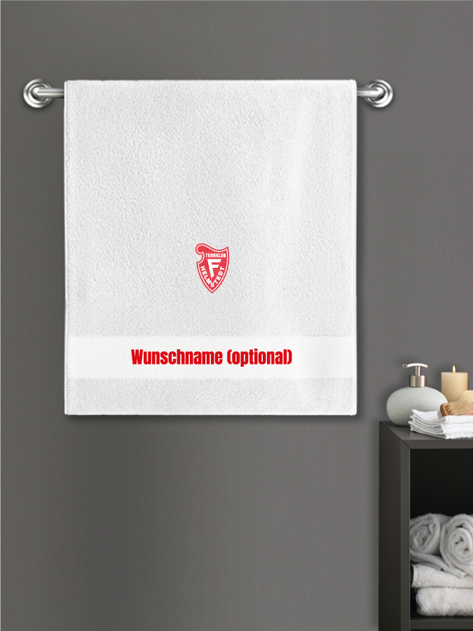 Badehandtuch Team Sticklogo