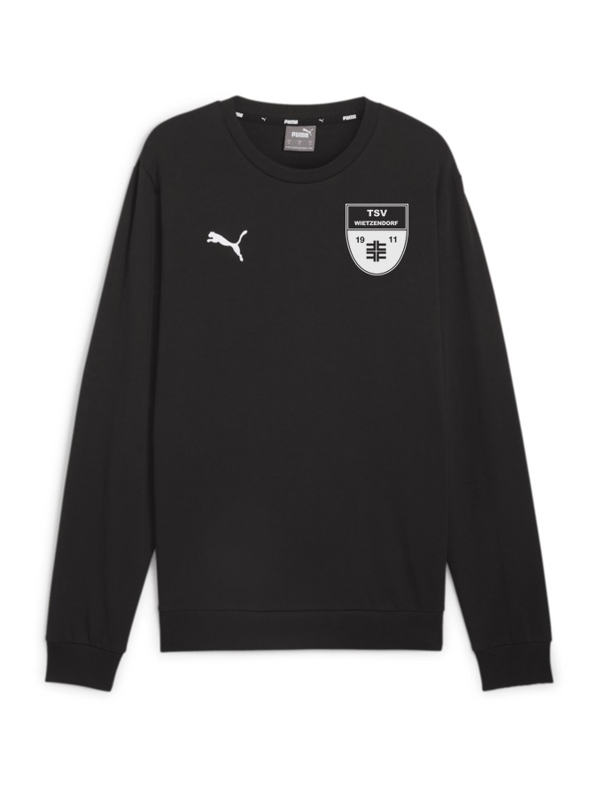 PUMA teamGOAL Casuals Crew Neck Sweatshirt