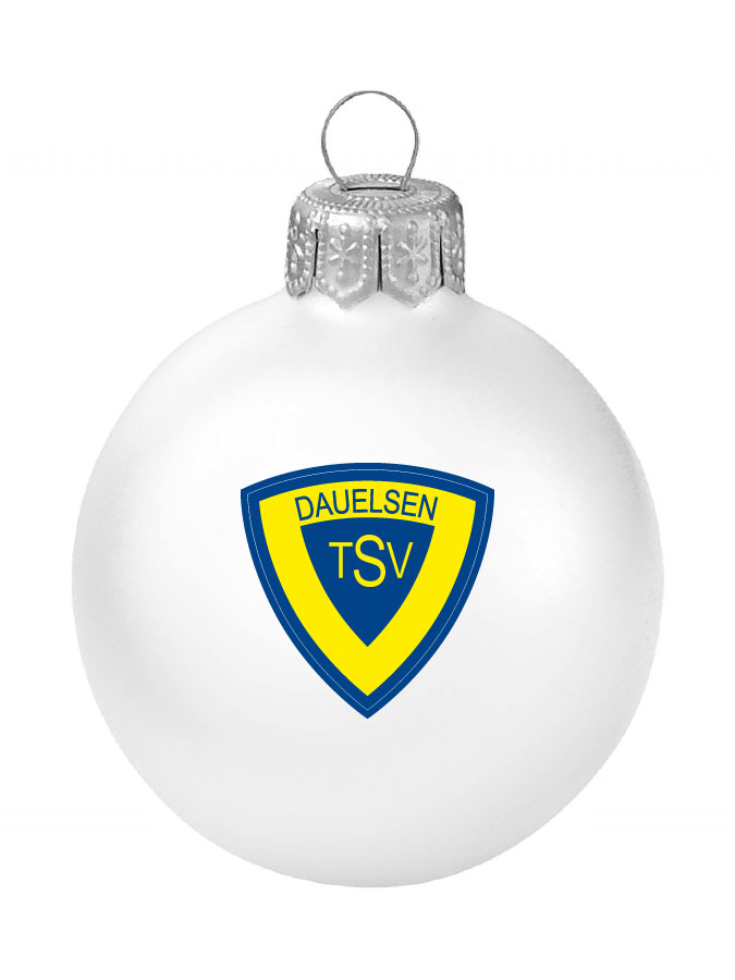 Weihnachtskugel Logo 8cm