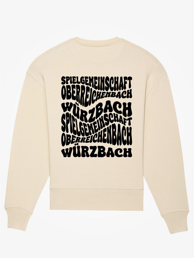 Oversized Sweater Wavy Herren