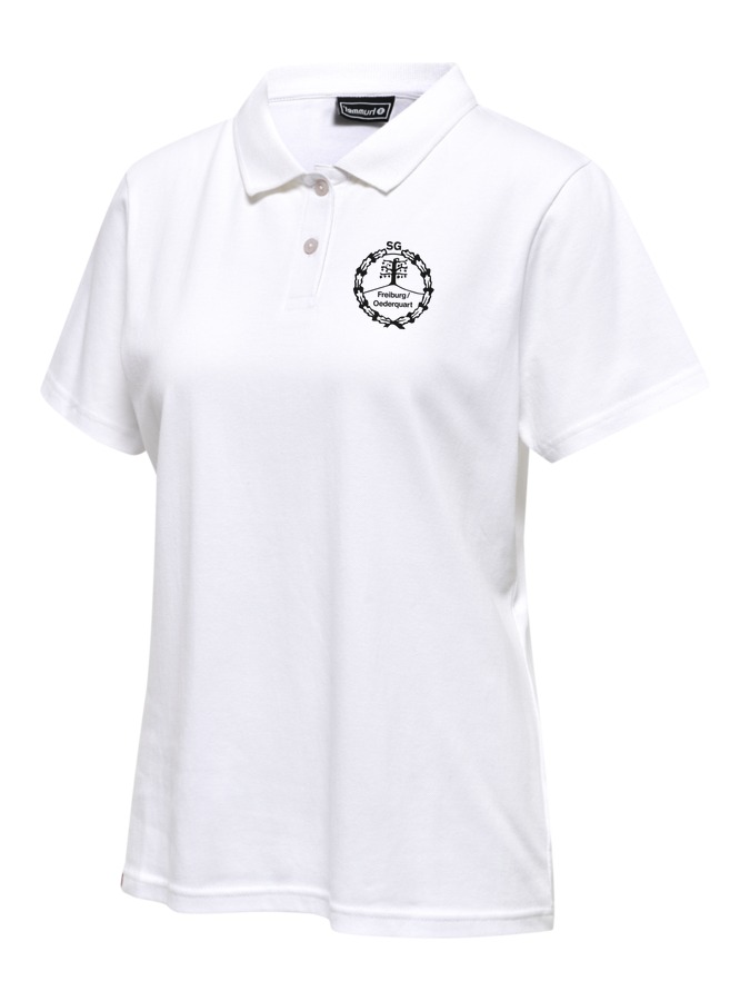 Hummel Red Stretch Polo Damen