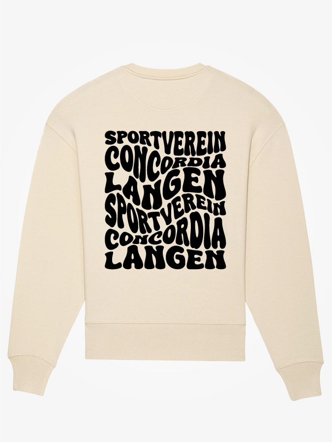 Oversized Sweater Wavy Herren