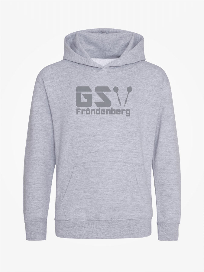 Hoodie All Grey Kids Unisex
