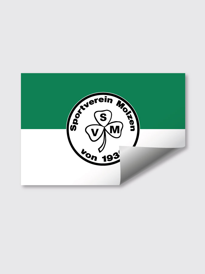 Aufkleber DIN A7 Logo