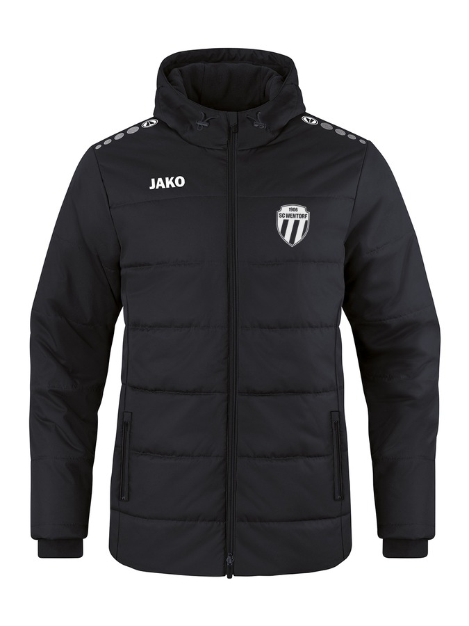 Jako Coachjacke Team mit Kapuze