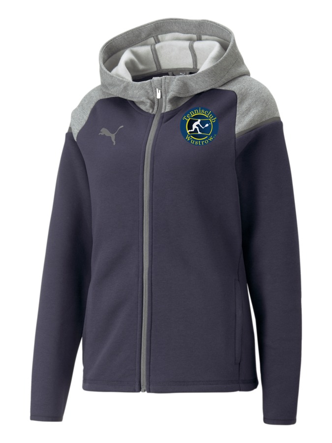 PUMA teamCUP Casuals Kapuzenjacke Damen