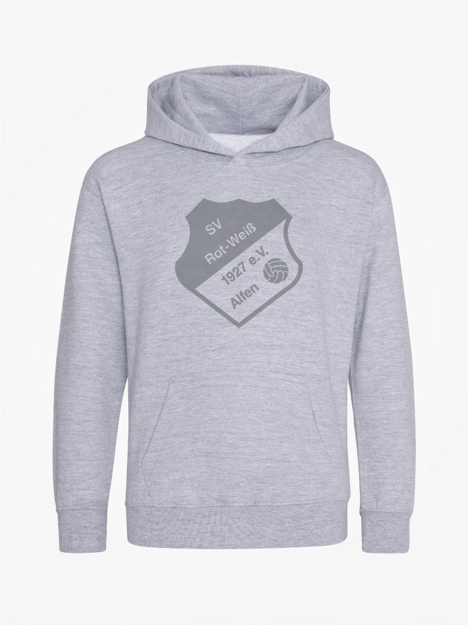 Hoodie All Grey Kids Unisex