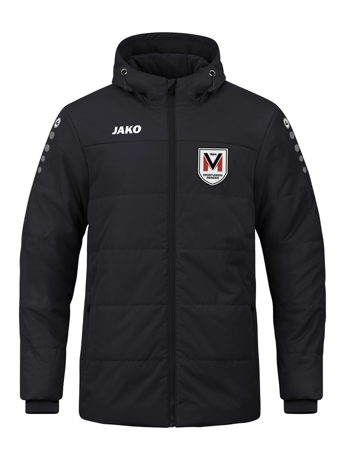 Jako Coachjacke Team mit Kapuze