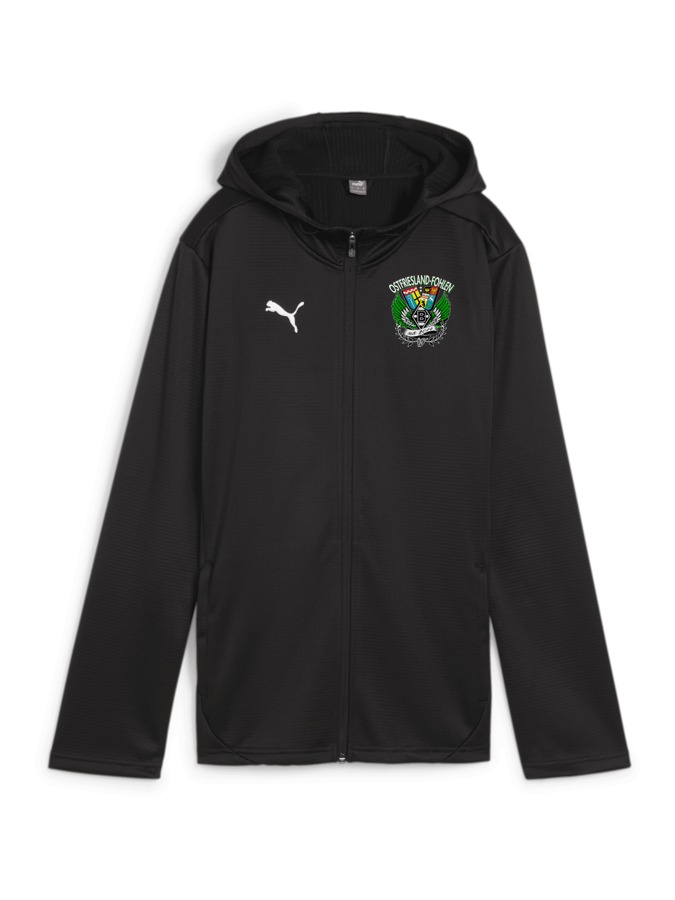 PUMA teamFINAL Training Fleece Sweatshirt Jacke Damen