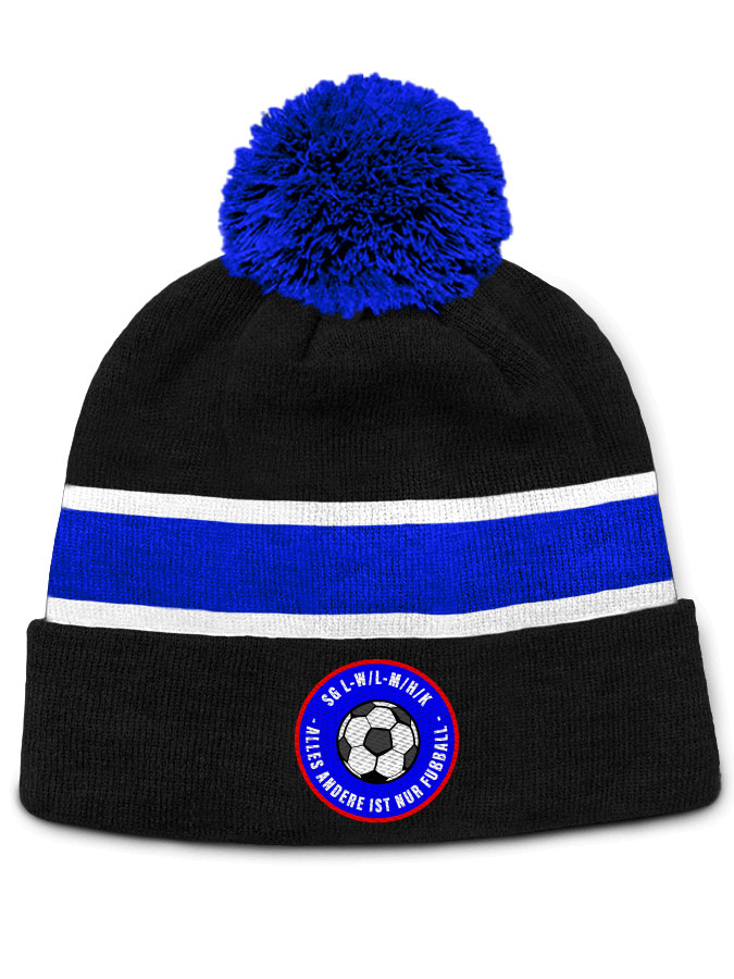 Bommelmütze Sticklogo