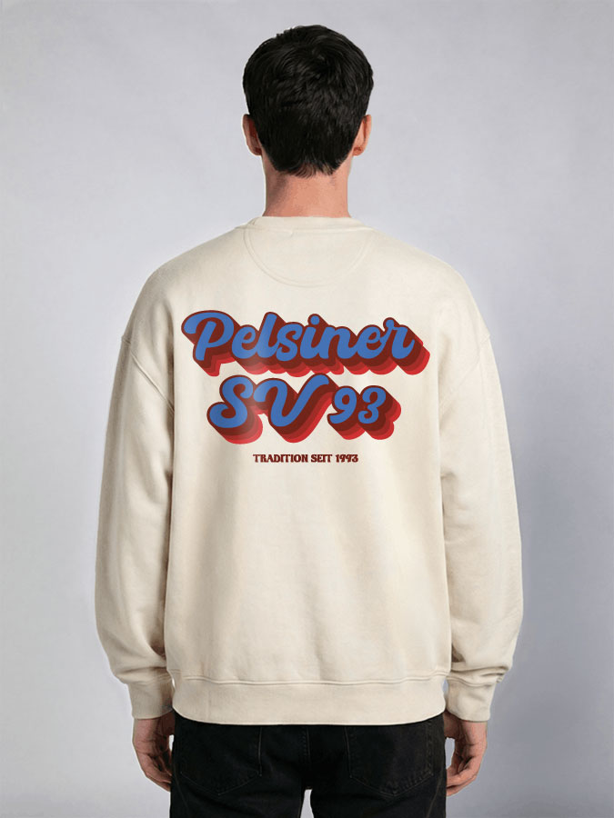 Oversized Sweater Vintage Herren