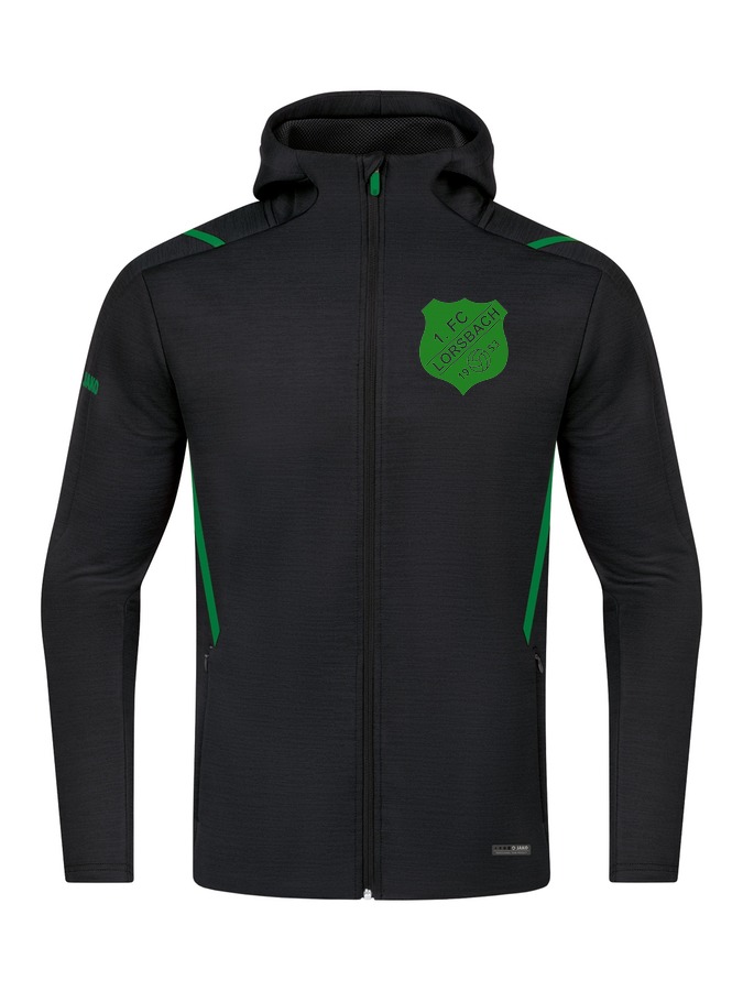 Jako Freizeitjacke Challenge mit Kapuze