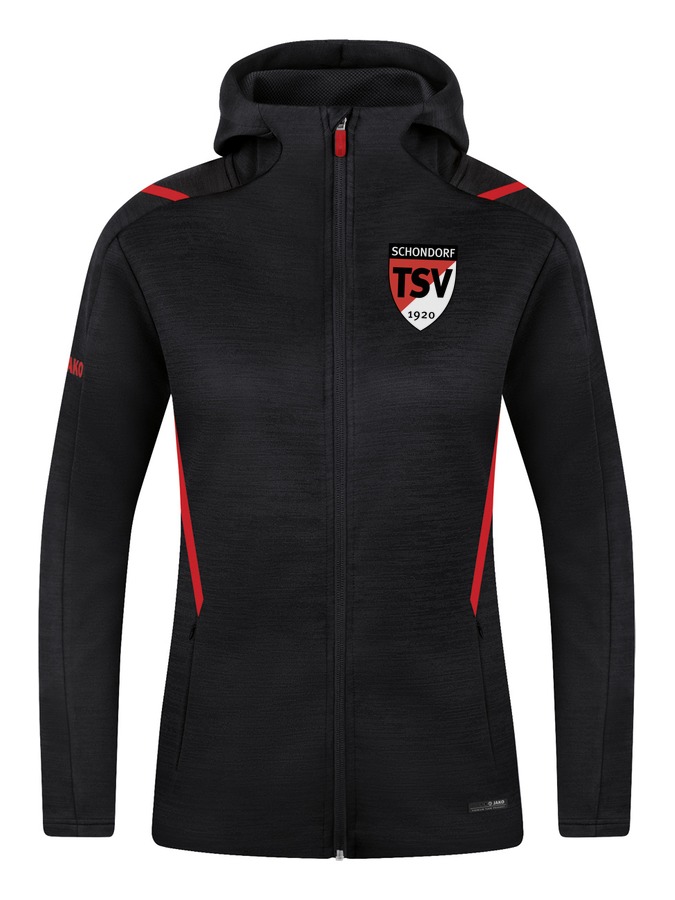 Jako Freizeitjacke Challenge mit Kapuze Damen