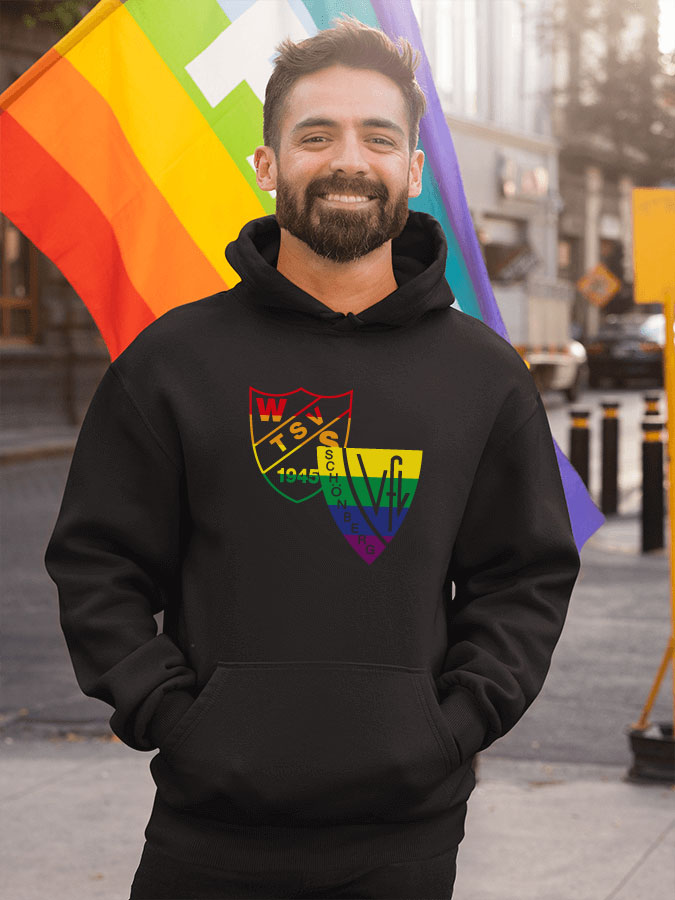 Hoodie Rainbow Herren