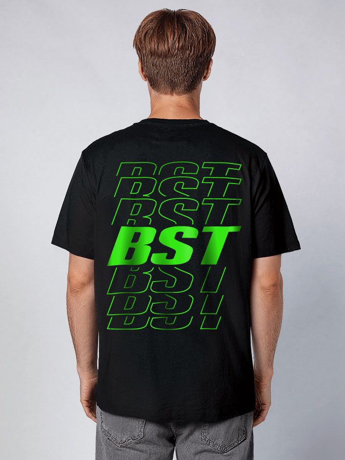 Oversized Shirt Neon Herren