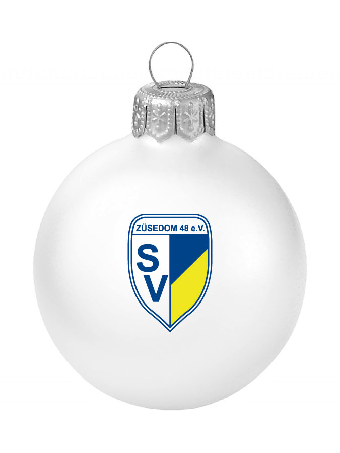 Weihnachtskugel Logo 8cm