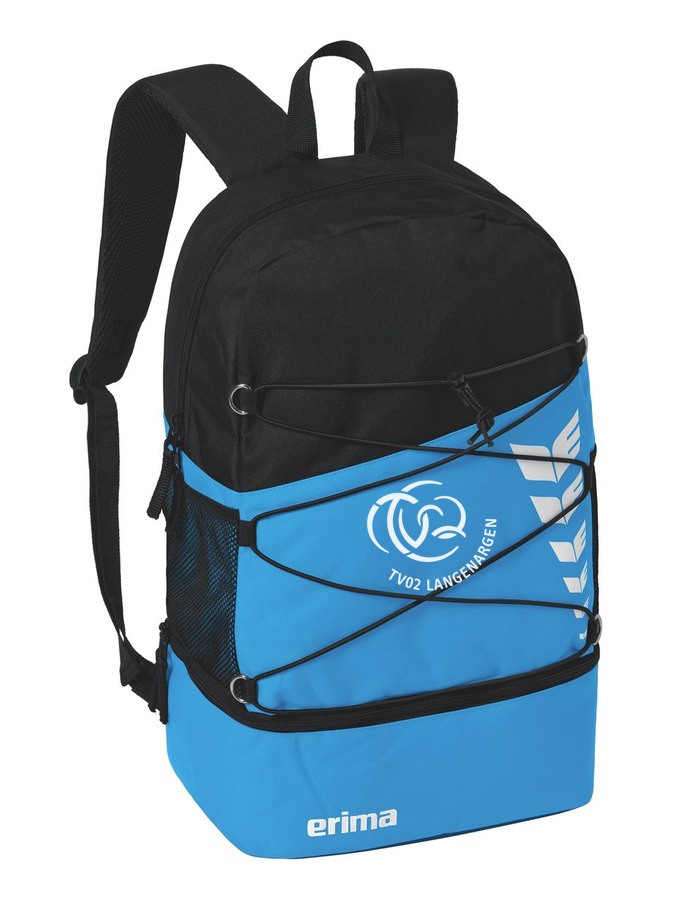 Erima Six Wings Rucksack mit Bodenfach