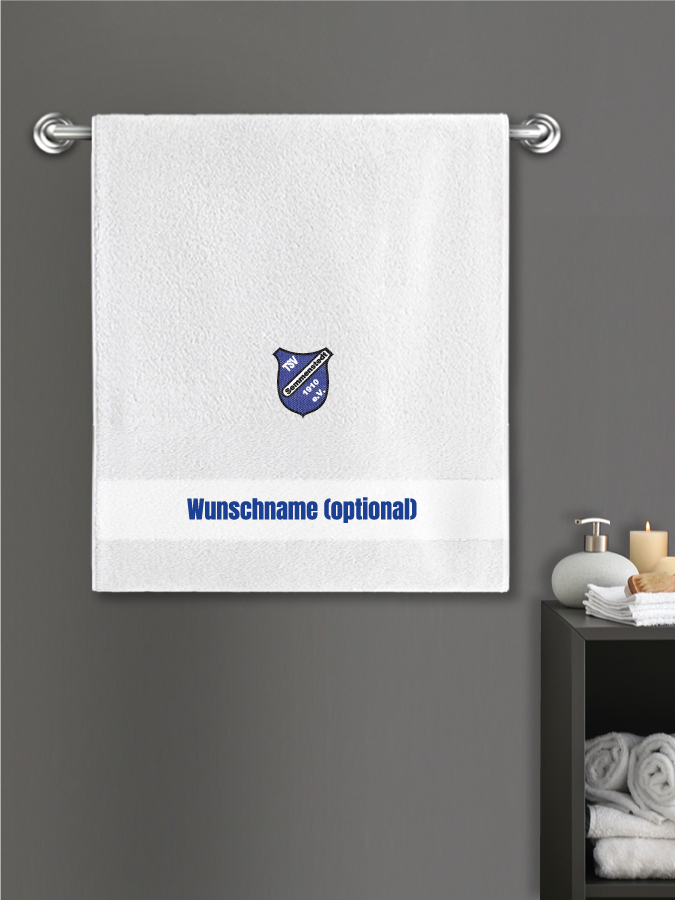 Badehandtuch Team Sticklogo