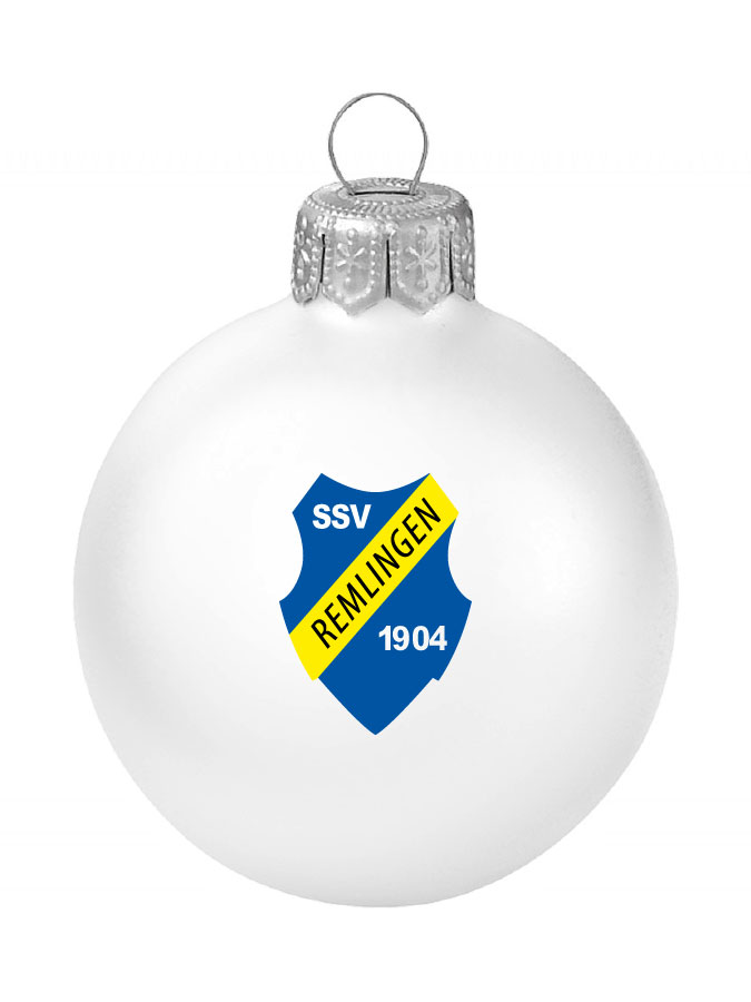 Weihnachtskugel Logo 8cm