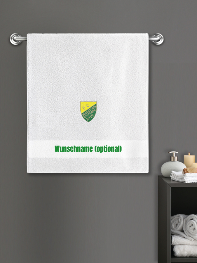 Badehandtuch Team Sticklogo