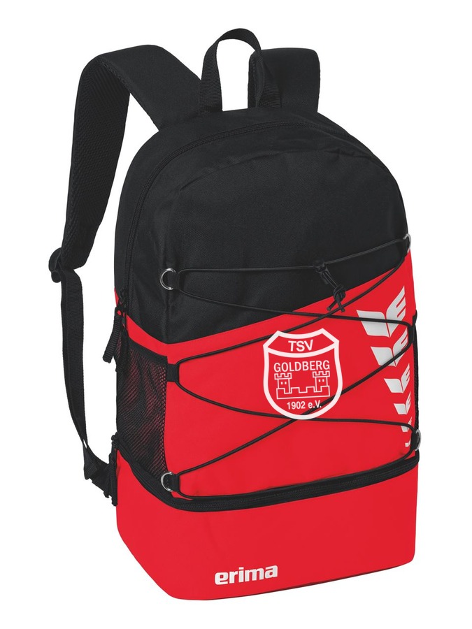 Erima Six Wings Rucksack mit Bodenfach