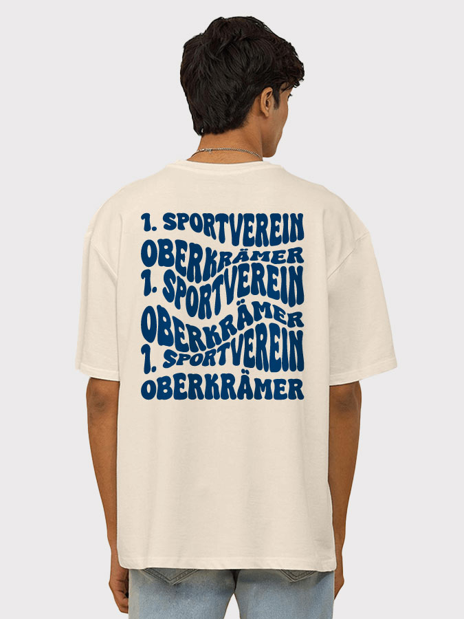 Oversized Shirt Wavy Herren