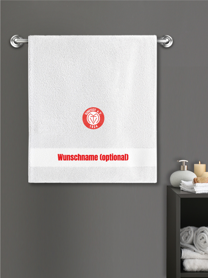 Badehandtuch Team Sticklogo