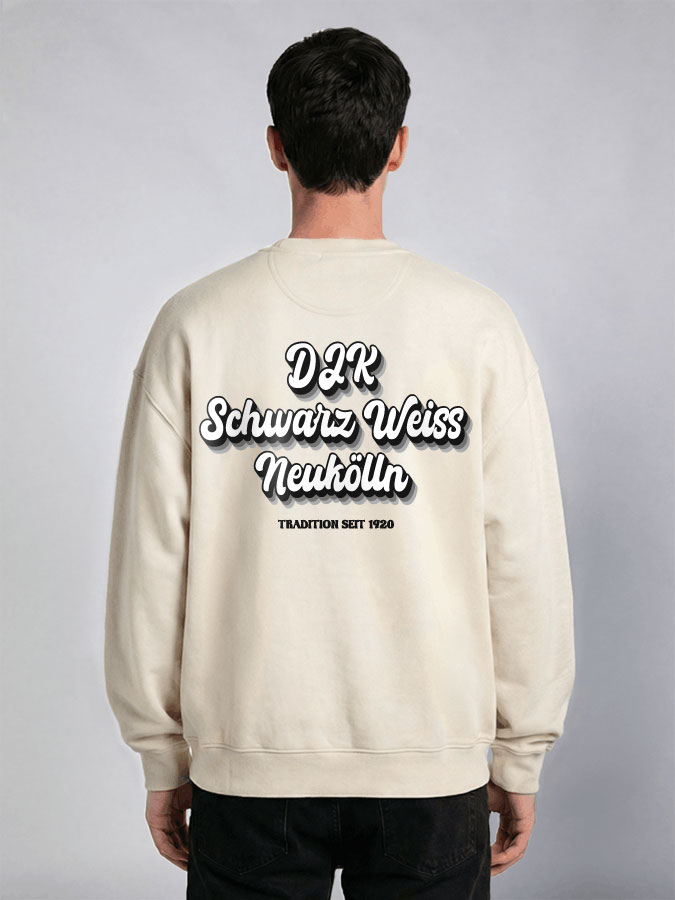 Oversized Sweater Vintage Herren