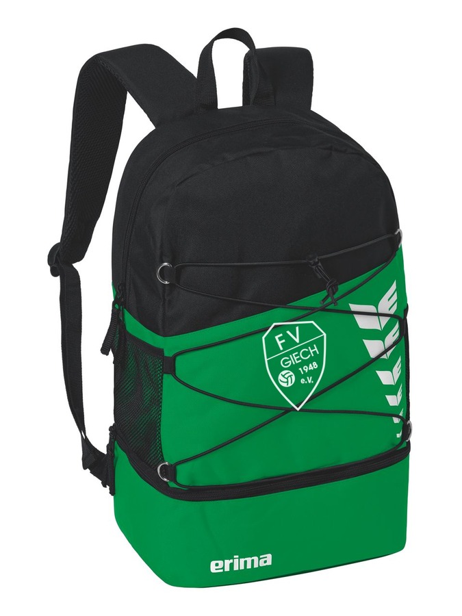 Erima Six Wings Rucksack mit Bodenfach