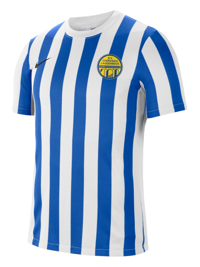 Nike Division 4 Striped Kurzarm Trikot
