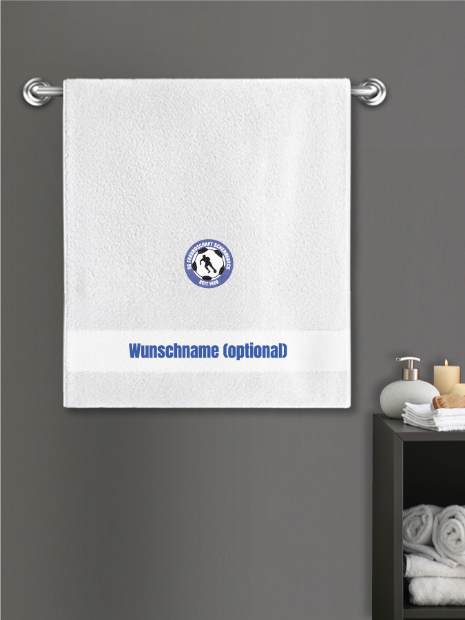 Badehandtuch Team Sticklogo