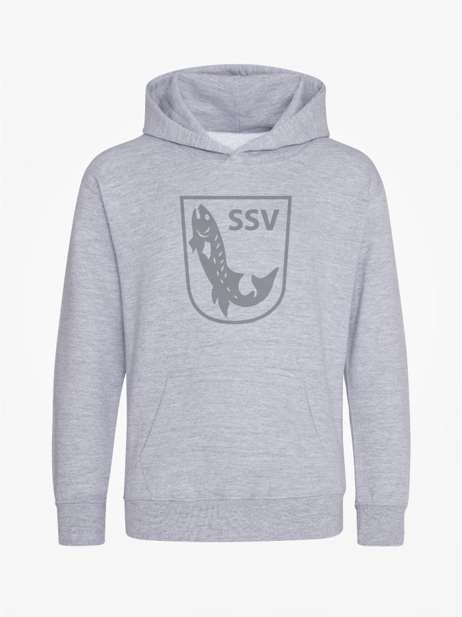 Hoodie All Grey Kids Unisex