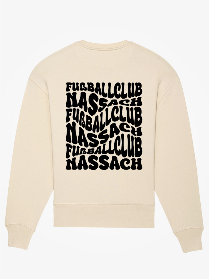 Sweatshirt Oversized Wavy Herren
