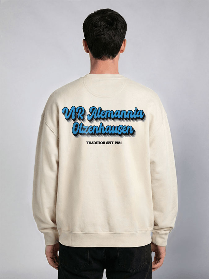 Oversized Sweater Vintage Herren