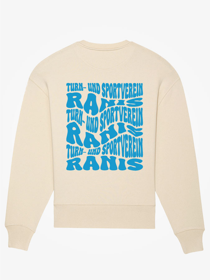 Sweatshirt Oversized Wavy Herren